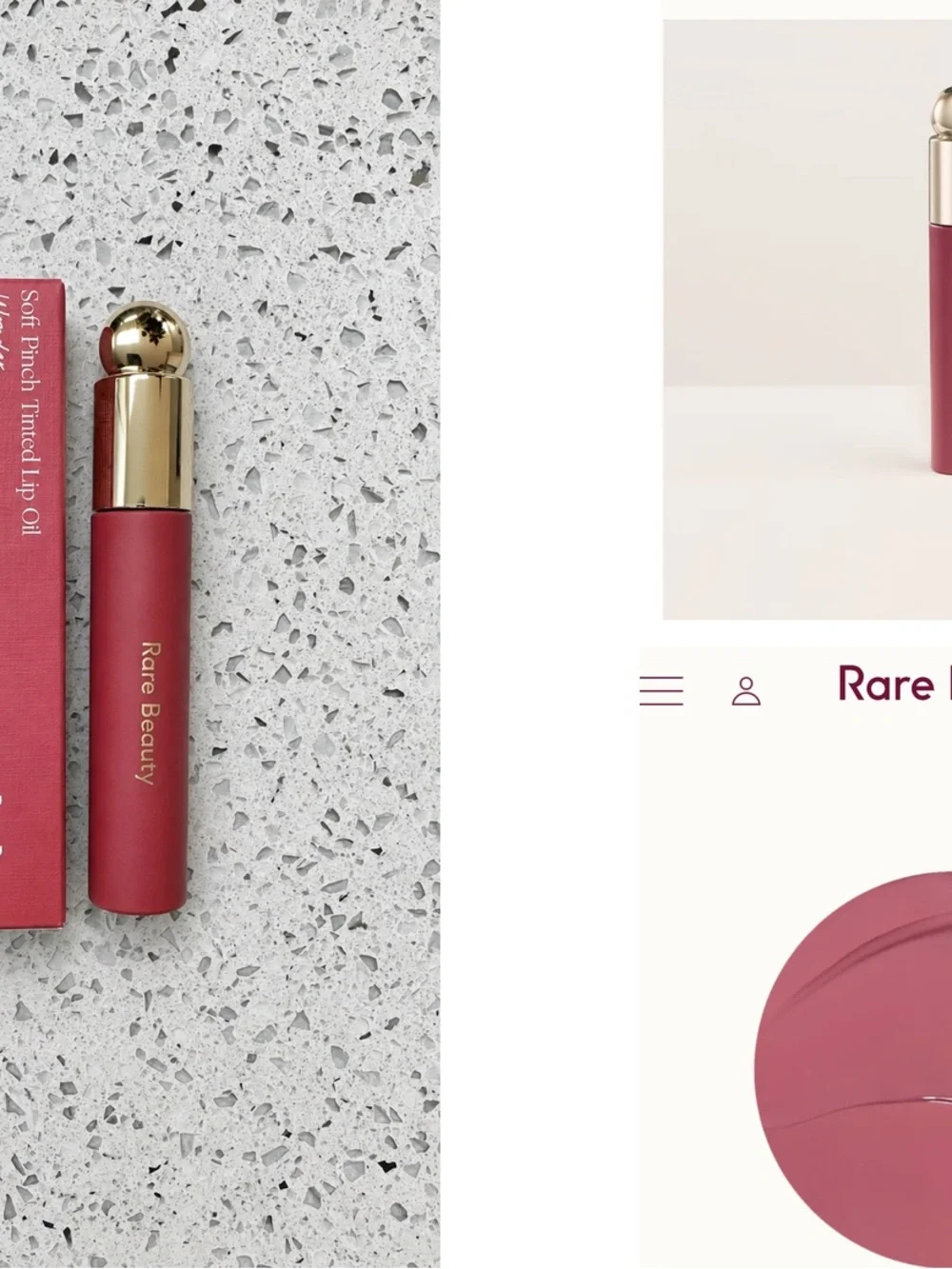 Rare Beauty Soft Pinch Tinted Lip Oil — Wonder